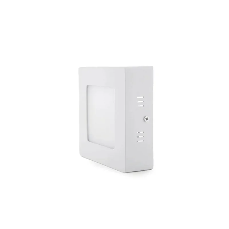 Panel LED Cuadrado de Adosar 6W Luz Cálida en Blanco - Lámparas colgantes, Uruguay | Serlux, vista 4