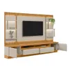 Modular para Tv San Paulo Rack + Panel 2 Laterales - Línea Haus - Muebles para TV, Uruguay | Ecowood, vista 2 de 5