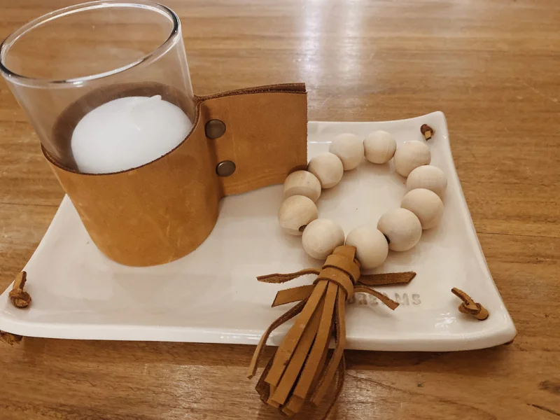 Decenario de madera y cuero en Madera natural - Decoración, Uruguay | Dreams On Time, vista 13