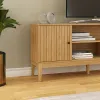 Rack TV MB1056 en Madera natural - Muebles para TV, Uruguay | Palermo Casa Deco, vista 2 de 5