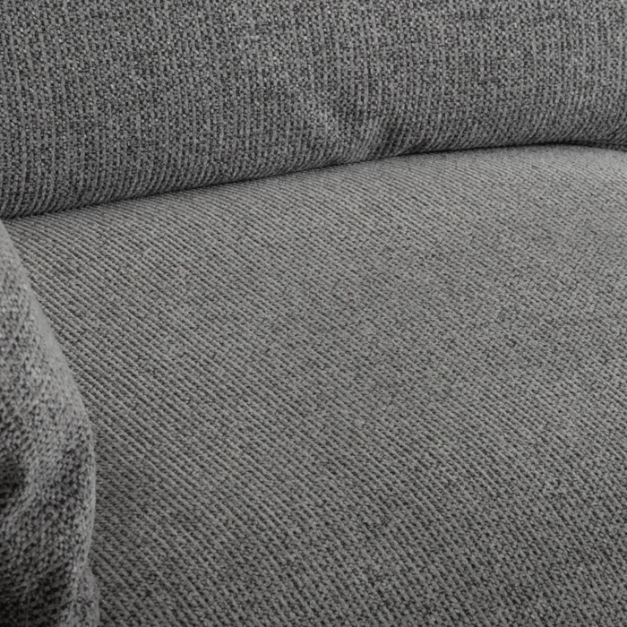 Sofá 3 Cuerpos Tela Gris Acapulco en Gris - Sillones y sofás, Uruguay | Divino, vista 6