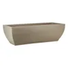 MACETA 75X25CM AMSTERDA GRAPHITO EFECTO PIEDRA BEIGE en Beige - Macetas, Uruguay | Decohogar, vista 2 de 3