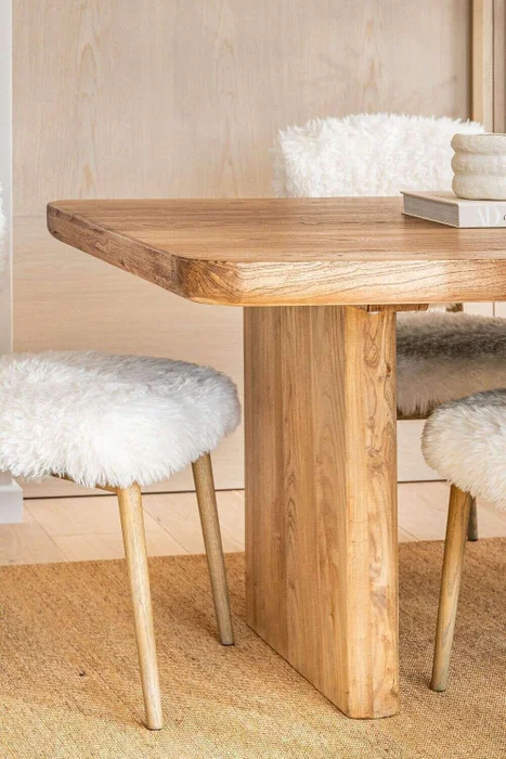 MESA COMEDOR ATHENA - 2.00 X 1.00 MTS en Madera natural - Mesas de comedor, Uruguay | La Iberica, vista 36