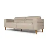 Sofá Bonner - Cuero Básico - 3 cuerpos - 519 (Beige) en Beige - Sillones y sofás, Uruguay | NYR, vista 6 de 6