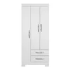 Ropero 3 puertas Flex en Blanco - Roperos y placares, Uruguay | La Cueva Muebles, vista 4 de 18