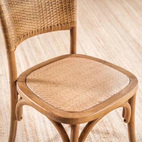 Silla De Comedor Lía Teca - Sillas, Uruguay | Aihaus, vista 2