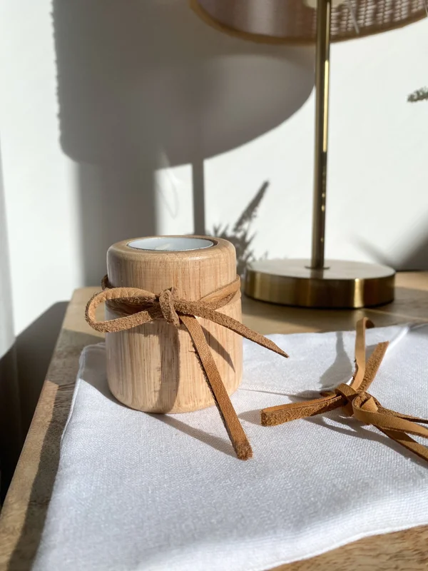 Candelabros de madera peque – Set x2 en Madera natural - Velas y Portavelas, Uruguay | Dreams On Time, vista 49