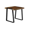 Mesa De Living Lateral - Arrime Madera-y-metal Marron York Castaño en Marrón - Mesas de living, Uruguay | Divino, vista 2 de 3
