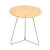 MESA LAT OVAL - BASE GRAFITO - TAPA MADERA CINAMOMO en Madera natural - Mesas de living, Uruguay | Champagne Home, vista 1 de 5