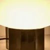 Lámpara de mesa Idela de cristal ahumado y mármol negro Ø26 cm en Blanco - Lámparas de mesa, Uruguay | Kavehome, vista 4 de 7