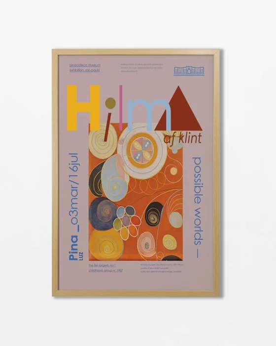 Hilma af Klint N.01 en Multicolor - Láminas, Uruguay | La Cuadrería