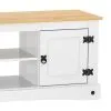 Rack Tv 2 Puertas 2 Estantes Linea Mexicana Dormitorio E1637 en Blanco con tapa nogal - Cómodas, Uruguay | Soy Hogar, vista 4 de 8