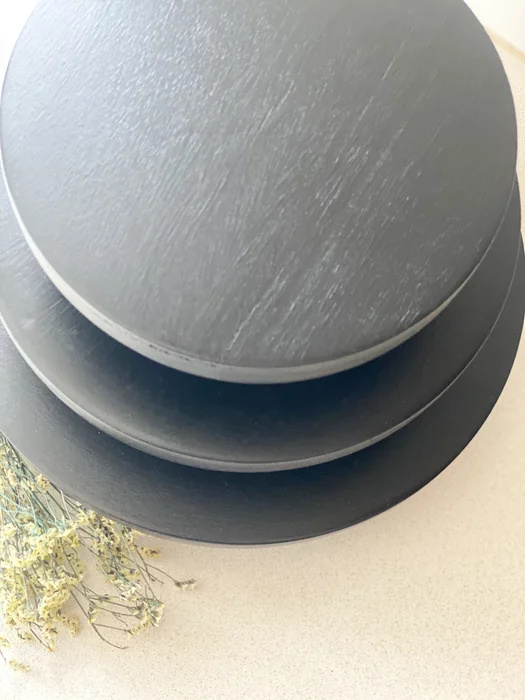 Soporte o base circular negra — 25 cm en Negro - Decoración, Uruguay | Dreams On Time, vista 9