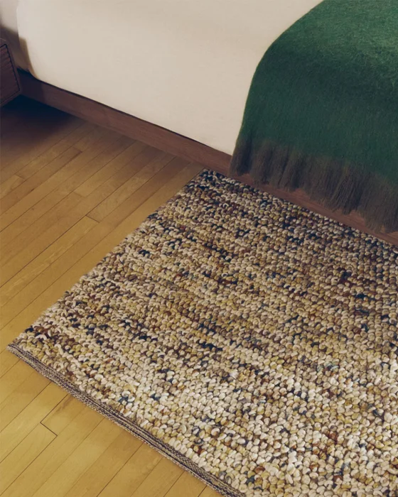 Alfombra Elanis de lana bouclé multicolor 160 x 230 cm en Multicolor - Alfombras, Uruguay | Kavehome, vista 3