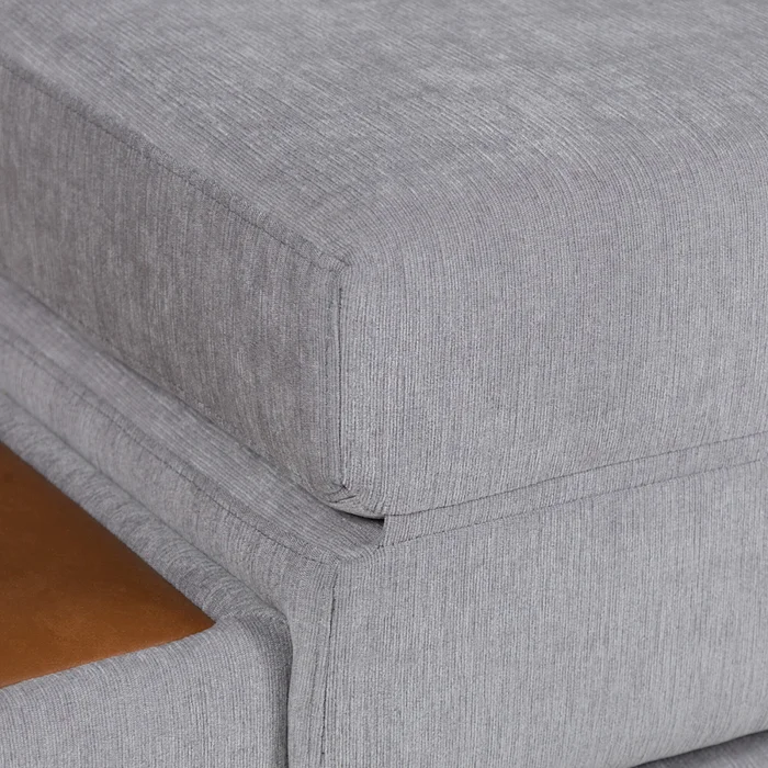 Sofá Cama Niki - Con mesa - Tela Microfibra - 10286 (Gris) en Gris - Sillones y sofás, Uruguay | Nyr, vista 8
