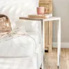 MESA AUXILIAR - OLMO Y ACERO en Madera natural - Mesas de living, Uruguay | La Iberica, vista 2 de 6