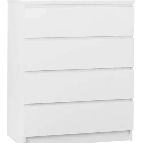 Cómoda LIMFJORDEN 4 cajones blanco en Blanco - Cómodas, Uruguay | JYSK
