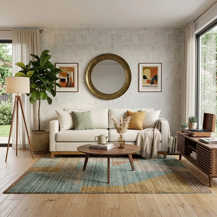 Sofá Felini 2 Cuerpos (160cm) – Blanco Aqua Block en Blanco - Sillones y sofás, Uruguay | Berna Home, vista 2