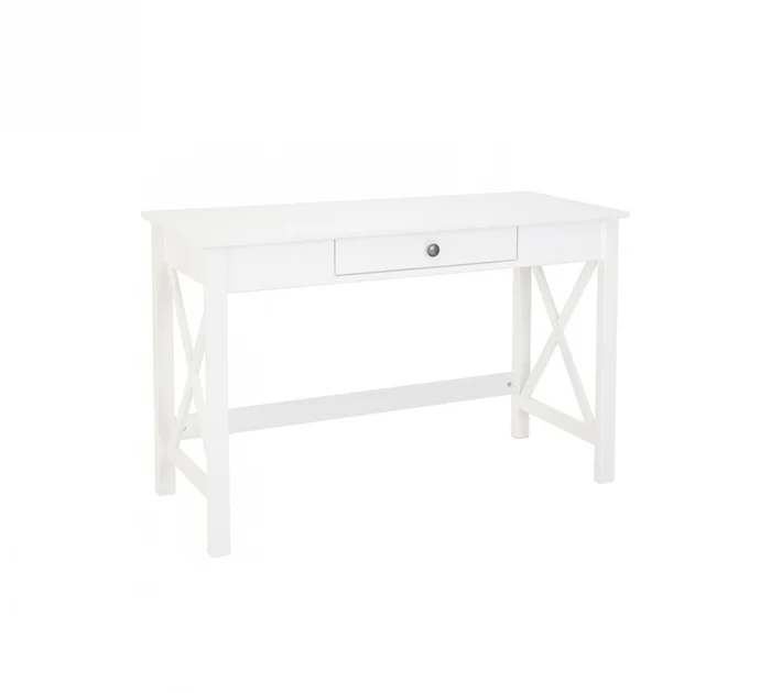 Escritorio 1 Cajón Dover Lover - Blanco en Blanco - Escritorios y sillas de escritorio, Uruguay | Rústico Hogar
