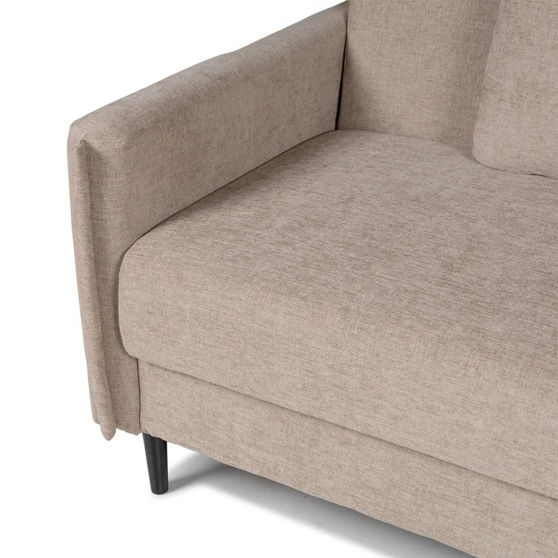 Sofá Cama Calma - Tela Microfibra - 130 (Beige) en Beige - Sillones y sofás, Uruguay | Nyr, vista 6