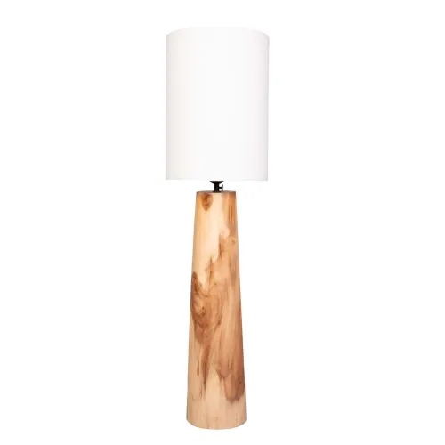 Lámpara De Pie Isha Madera Natural-beige Natural en Madera natural - Lámparas de pie, Uruguay | Divino