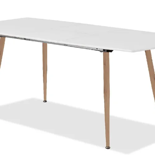 Mesa VILNA Extensible Blanca en Mesa VILNA Extensible Blanca - Mesas de comedor, Uruguay | Finkel