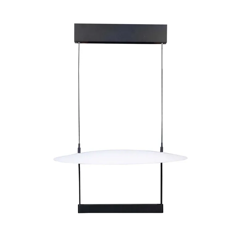 Lampara De Techo Metal Blanco Luna D420 en Blanco - Lámparas colgantes, Uruguay | Divino