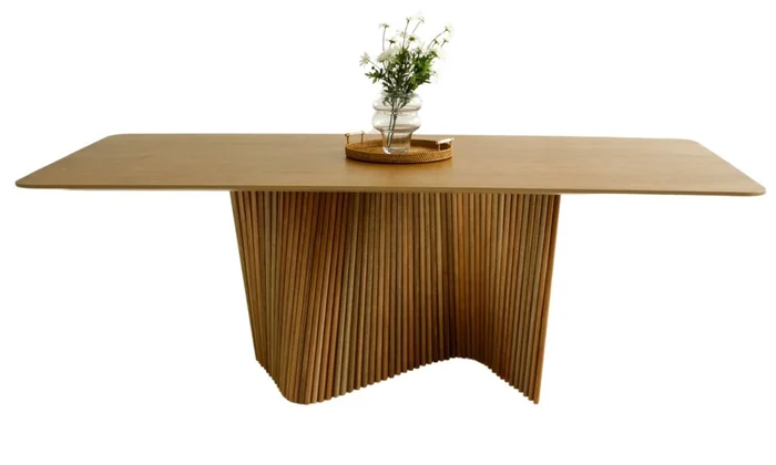 Mesa MALVA 2.20m Madera en Mesa MALVA 2.20m Madera - Mesas de comedor, Uruguay | Finkel