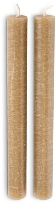 Vela BERTEL H22 cm almendra 2 piezas/paquete SDP en Beige - Velas y Portavelas, Uruguay | JYSK