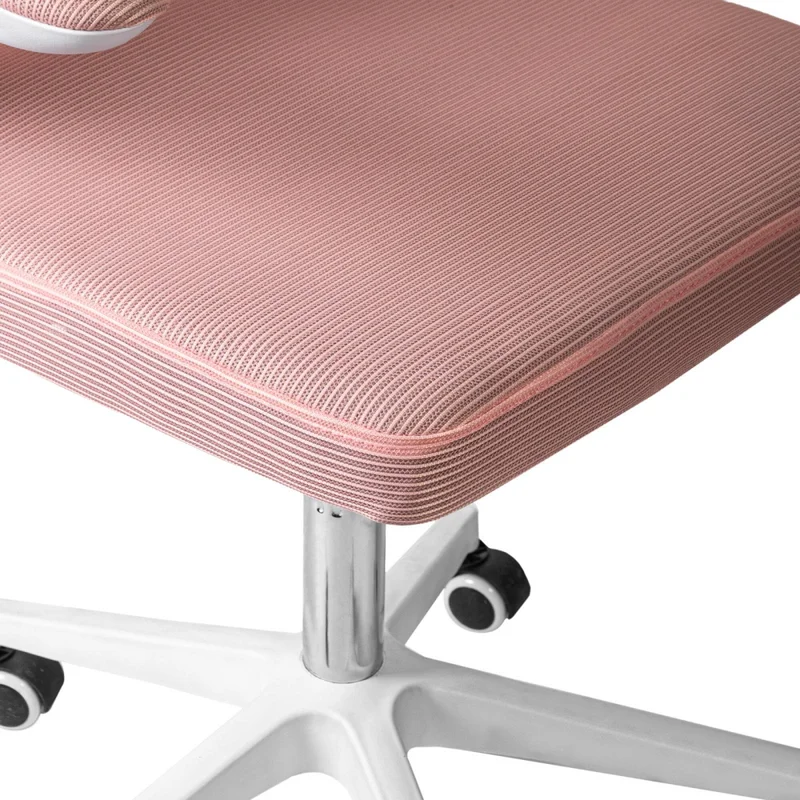 Asiento De Oficina Malla Blanco Hy-697 en Rosa - Sillas de escritorio, Uruguay | Divino, vista 7