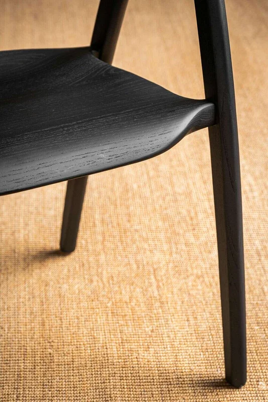 SILLA BONHAM - OLMO NEGRA en Negro - Sillas, Uruguay | La Iberica, vista 8