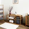 BANCO CON ALMACENAJE BAMBU 90X30X44CMS - Butacas, banquetas y puffs, Uruguay | Decohogar, vista 4 de 5