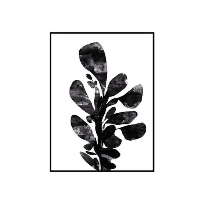 CUADRO CANVAS 30x40CM MARCO NEGRO RAMA NEGRA 2 en Negro - Decoración de pared, Uruguay | Koz