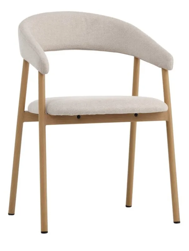 Silla de comedor EJSING beige/crudo en Madera natural - Sillas, Uruguay | JYSK