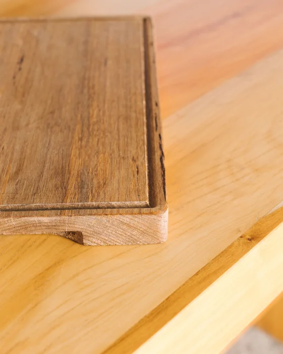 TABLA DE COCINA/ ASADO 45x30 en Madera natural - Decoración, Uruguay | Fundamento Muebles, vista 3