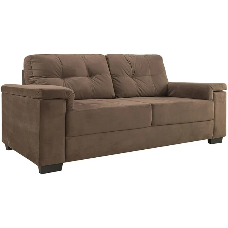 Sillon Luares - 3 Cuerpos - Tela - Marron en Marrón - Sillones y sofás, Uruguay | Rústico Hogar