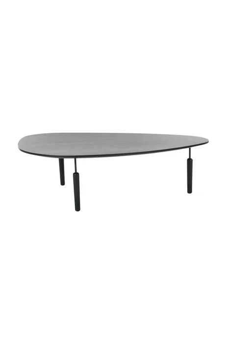 MESA DE LIVING PIEMONT CINAMOMO NEGRA 100X68X32H CM - Mesas de living, Uruguay | Vinibel