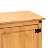 RACK LINEA MEXICANA 2 PTAS 1 ESTANTE 160  NATURAL MEX051NAT - Muebles para TV, Uruguay | Rosas Hermanos, vista 5 de 5