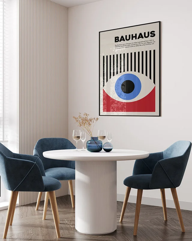 Bauhaus - Red eye en Multicolor - Láminas, Uruguay | La Cuadrería, vista 3