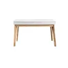 Escritorio Linea Metro - Blanco/Miel en Multicolor - Escritorios y sillas de escritorio, Uruguay | La Cueva Muebles, vista 6 de 10