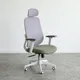Silla De Oficina Malla Blanco Damasco