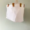 Lámpara de lino y cuero — 35cm - Decoración, Uruguay | Dreams On Time, vista 4 de 6