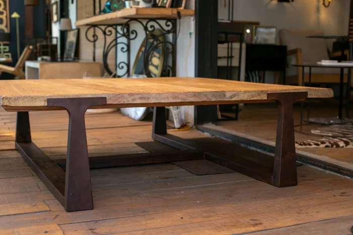 Mesa Gonzalo - Zainas en Madera natural - Mesas de living, Uruguay | Zainas, vista 2