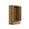 Ropero 2 puertas 1 Cajón Madera - Linea Mexicana - Natural, Uruguay | Rústico Hogar, vista 4 de 4