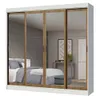 Ropero Placard Matrimonial Austin 4 Puertas Corredizas 215cm con 4 Esp - Roperos y placares, Uruguay | Balton, vista 11 de 42