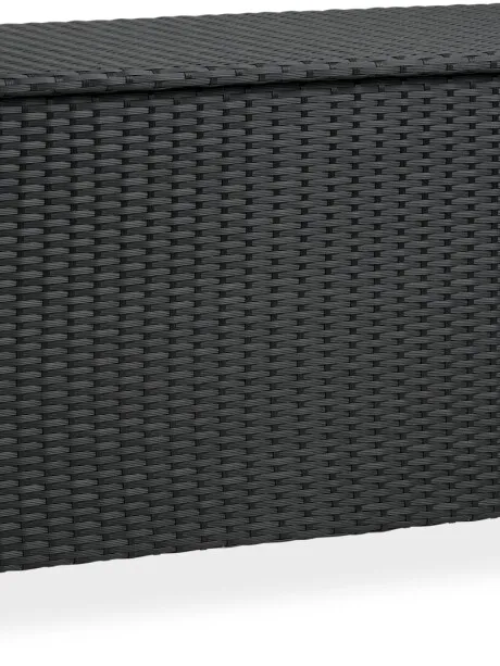 Baúl guardar almohadones YDERUP A133xA64xP55 negro en Negro - Muebles para el exterior, Uruguay | JYSK