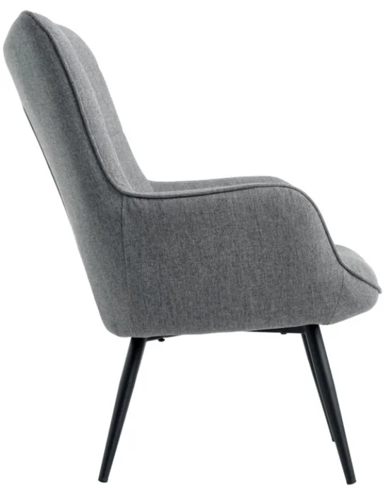 Sillón ULDUM gris/negro en Gris - Butacas, banquetas y puffs, Uruguay | JYSK, vista 3
