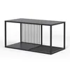 Mesa Ratona Metal Negro Olivia en Negro - Mesas de living, Uruguay | Divino, vista 2 de 6