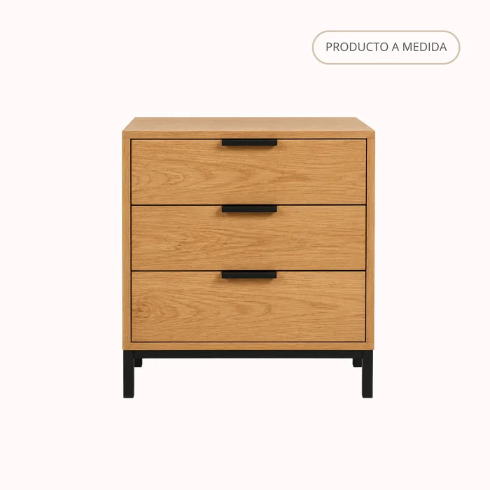MESA DE LUZ SIENA en Madera natural - Mesas de luz, Uruguay | Forum Design