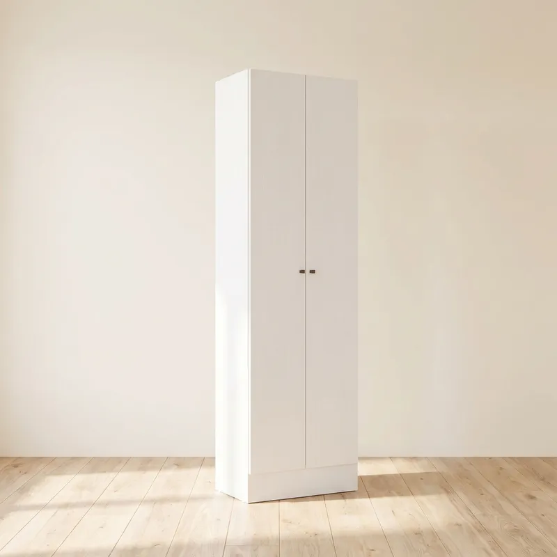 Placard Multiuso 2 Puertas Mdp Blanco New Space en Blanco - Roperos y placares, Uruguay | Divino